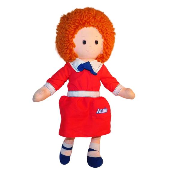 $5 -$11 Little 15" Orphan Annie Rag Doll - Picture 1 of 5